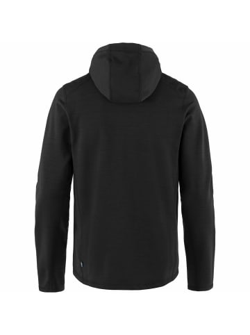FJÄLLRÄVEN Fleecejacke Keb Hoodie in Schwarz