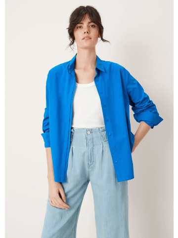 s.Oliver Bluse langarm in Blau