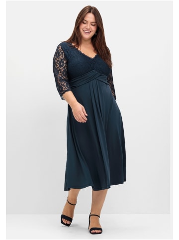 sheego Abendkleid in nachtblau