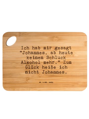 Mr. & Mrs. Panda Brett Ich hab mir gesagt... mit Spruch in Braun