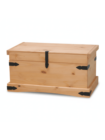 ebuy24 Truhe New Holz 92 x 52 cm