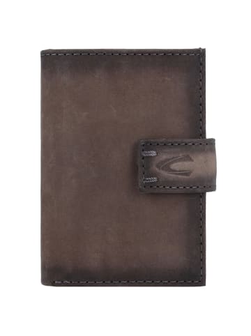 Camel Active Dallas Kreditkartenetui RFID Schutz Leder 7 cm grey