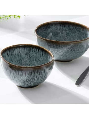 like. by Villeroy & Boch 4er Set Suppenbol Lave ø 12,8 cm in türkis