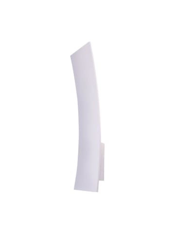 Licht-Erlebnisse Wandlampe EEK G (B)8 x (H)40 cm in Weiß