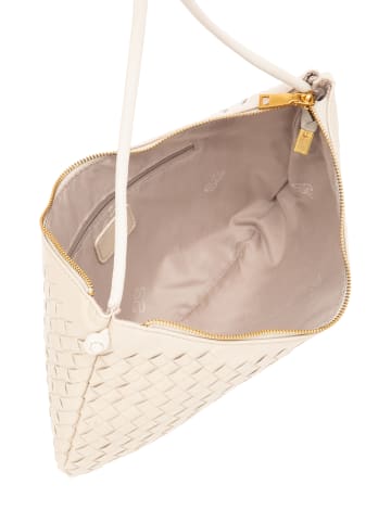 Sidona Damen Schultertaschen in Wollweiss