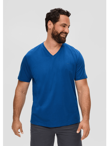 s.Oliver T-Shirt kurzarm in Blau