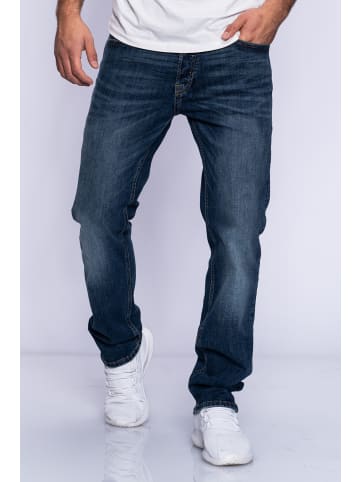 Jack & Jones Jeans Straight Leg - CLARK JJARIS in Dark Blue Denim