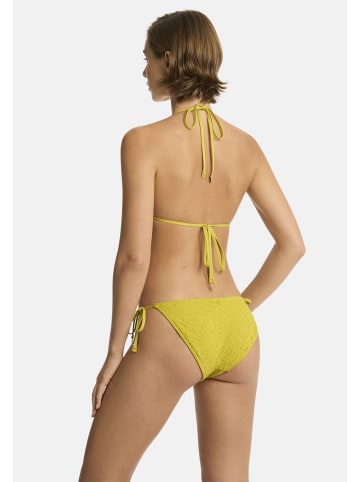 Sea Level Interlace Tie Side Pant in CHARTREUSE
