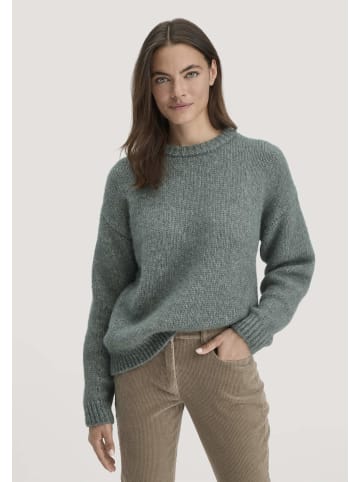 Hessnatur Strick Pullover in fichtengrün