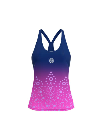 BIDI BADU Colortwist Junior Tank in Pink/Dunkelblau