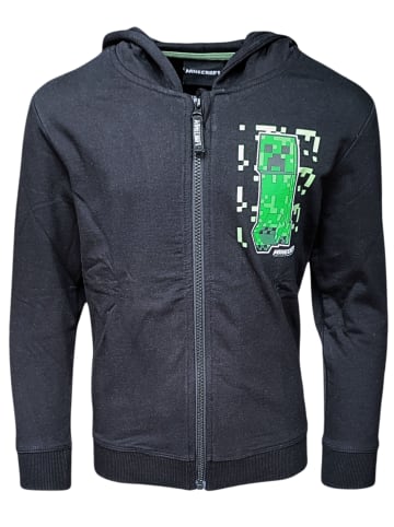Minecraft Sweatjacke Minecraft Creeper in Schwarz