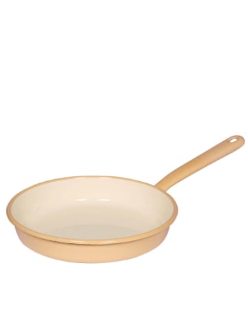 Riess Omelettpfanne Pfanne aus Emaille in Gelb