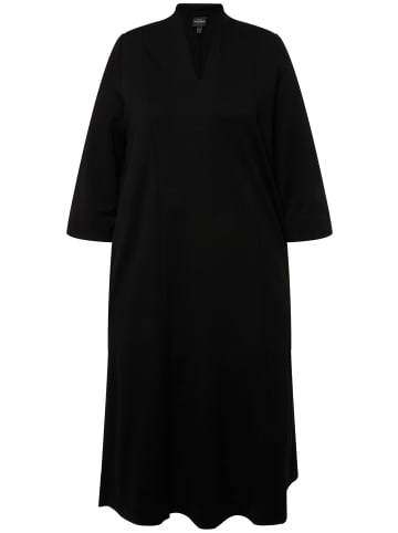Ulla Popken Midikleid in schwarz