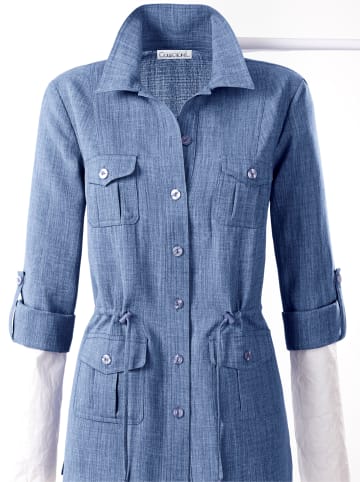 WITT WEIDEN Blusenjacke in taubenblau