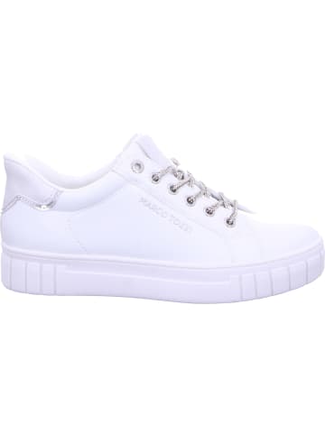 Marco Tozzi Schnürschuhe in WHITE COMB
