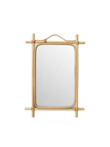 LA FACTORY Boho-Spiegel in beige