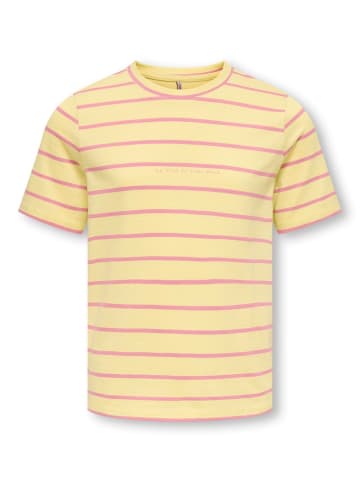 KIDS ONLY T-Shirt Streifen Bio-Baumwolle Koghelle in sunlight