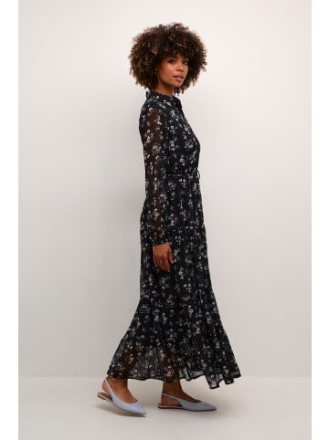 Cream Kleid CRYuna A-shape in Black Ditsy Flower