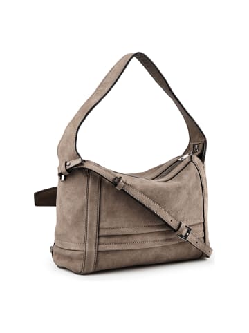 LIEBESKIND BERLIN Delia Schultertasche S Leder 25.5 cm in neutral grey