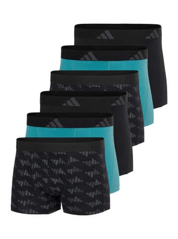 Adidas Sportswear Retro Short / Pant Active Flex Cotton in Schwarz / petrol
