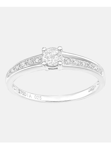 Diamant L'éternel Ring aus 375 Weißgold mit Diamant