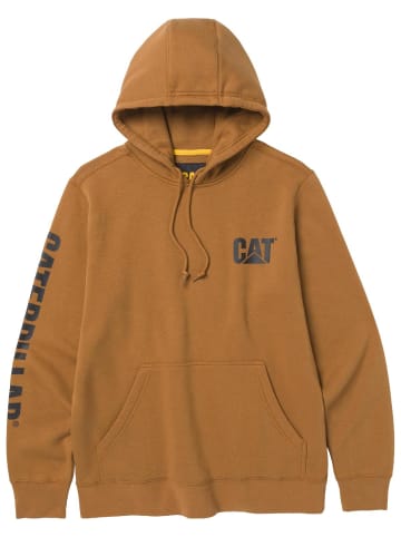 Kapuzensweatshirt in braun