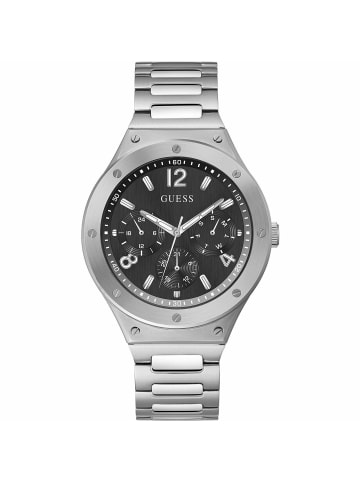 Guess Analoguhr für Herren in silber