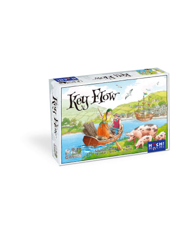 HUCH! Gesellschaftsspiel Key Flow in Bunt