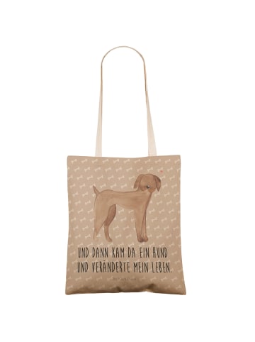 Mr. & Mrs. Panda Shopper Hund Dogge mit Spruch in Hundeglück