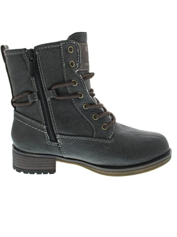 Mustang Schnürstiefel Grau