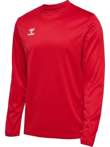 Hummel Hoodie "Hmlessential Sweatshirt" in Rot
