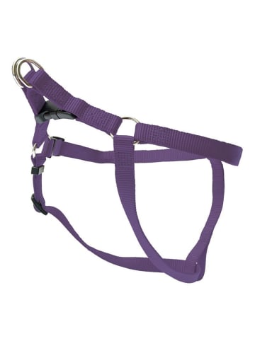 WOLTERS One Touch Hundegeschirr Nylon Basic 50-75cm violett