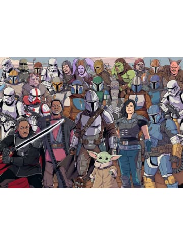 Ravensburger Ravensburger Puzzle 1.000 Teile Challenge Star Wars Mandalorian in bunt