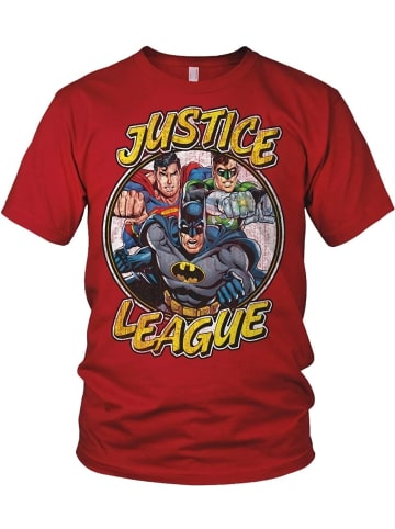 Justice League T-Shirt in Rot