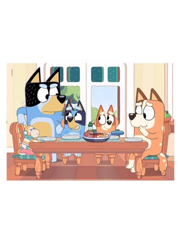 Bluey 2x20tlg. Kinderpuzzle Bluey in Bunt