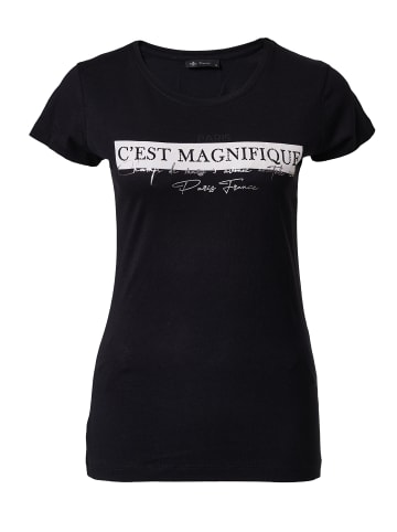 Decay T-Shirt C´est Magnifique in Schwarz