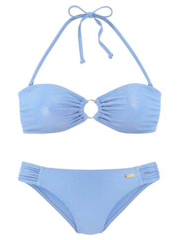 LASCANA Bandeau-Bikini in hellblau