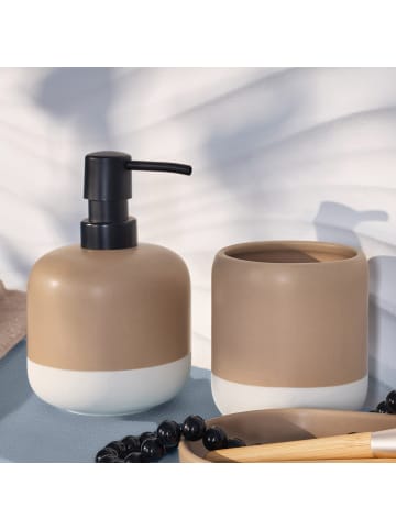 Kleine Wolke Seifenspender Lunella in taupe