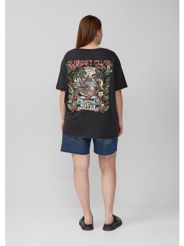 QS T-Shirt in 99D0_schwarz