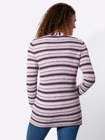 WITT WEIDEN Strickjacke in rosé-weiß