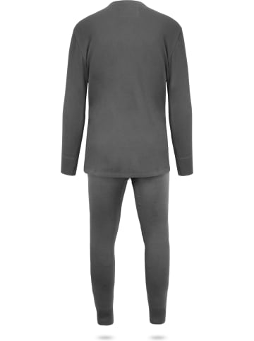 Normani Outdoor Sports Normani Outdoor Sports Herren Winter Plüschunterwäsche Set in Anthrazit