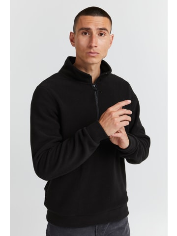 BLEND Stehkragenpullover Sweatshirt in Schwarz
