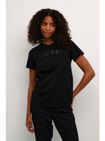 Kaffe T-shirt KAsandra Regular fit in Black Deep