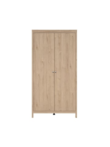 CALICOSY Kleiderschrank BARCELONE in Helles - (W)102,3  x (H)199  x (L)58,4 cm