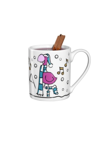 LEONARDO Kindertasse Weihnachten Bambini 200 ml in Flamingo