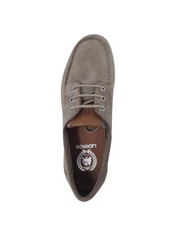 Lerros sportlicher Schnürer  in Beige