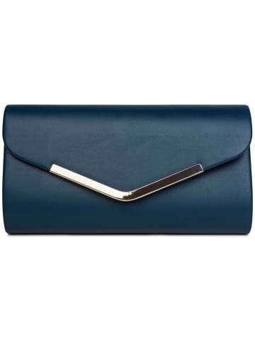 styleBREAKER Clutch Handtasche in Dunkelblau