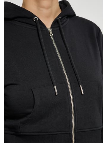 Swirly Damen Hoodie in SCHWARZ