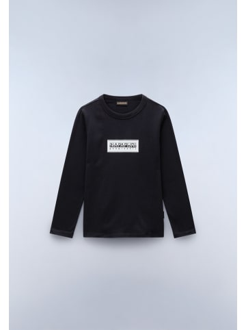 Napapijri Kinder Longsleeve "K S-Chamois Ls" in Schwarz