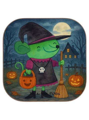 Mr. & Mrs. Panda Untersetzer für Gläser Maus Hexe Design ohne Sp... in Weiß